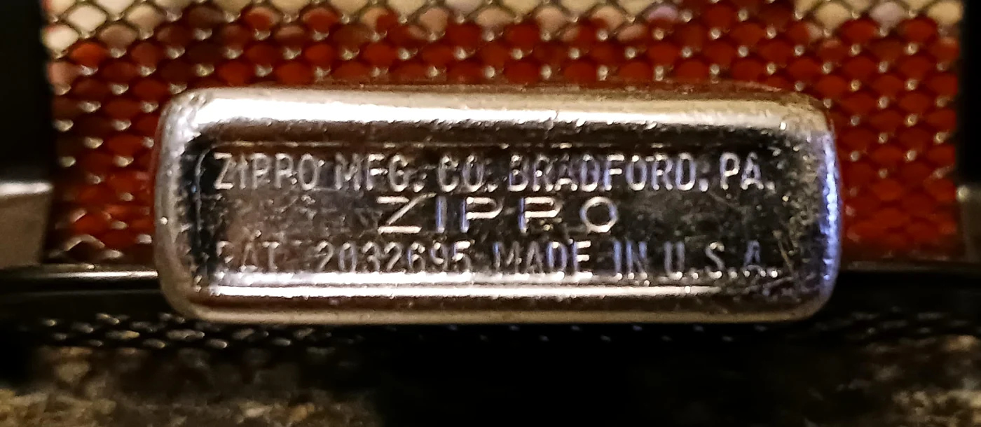 Zippo · 1948 — Bottom stamp