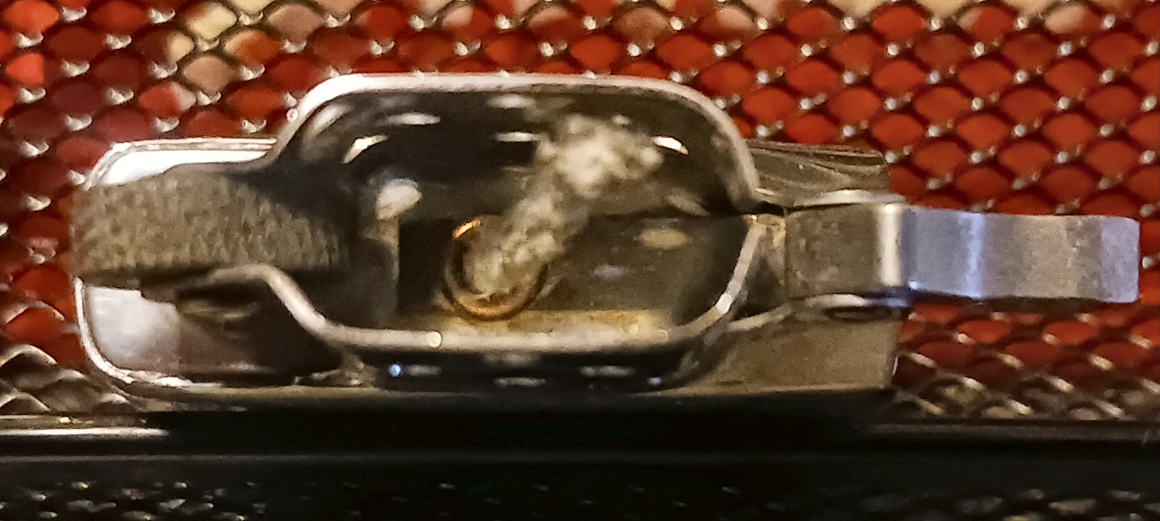 1958 · Steel insert · real example — 1958 steel insert · chimney top