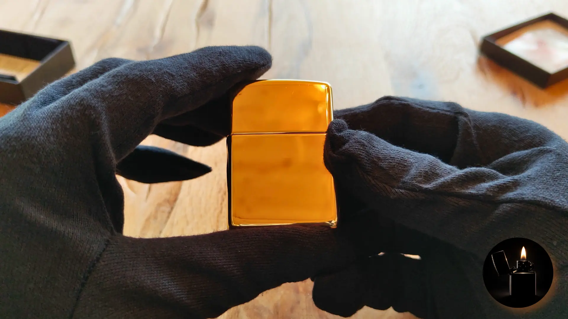 Zippo Eccentric Cross Armor 29436 back view