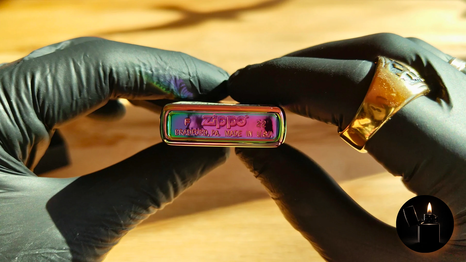 Zippo Venetian Spectrum 60000816 bottom stamp