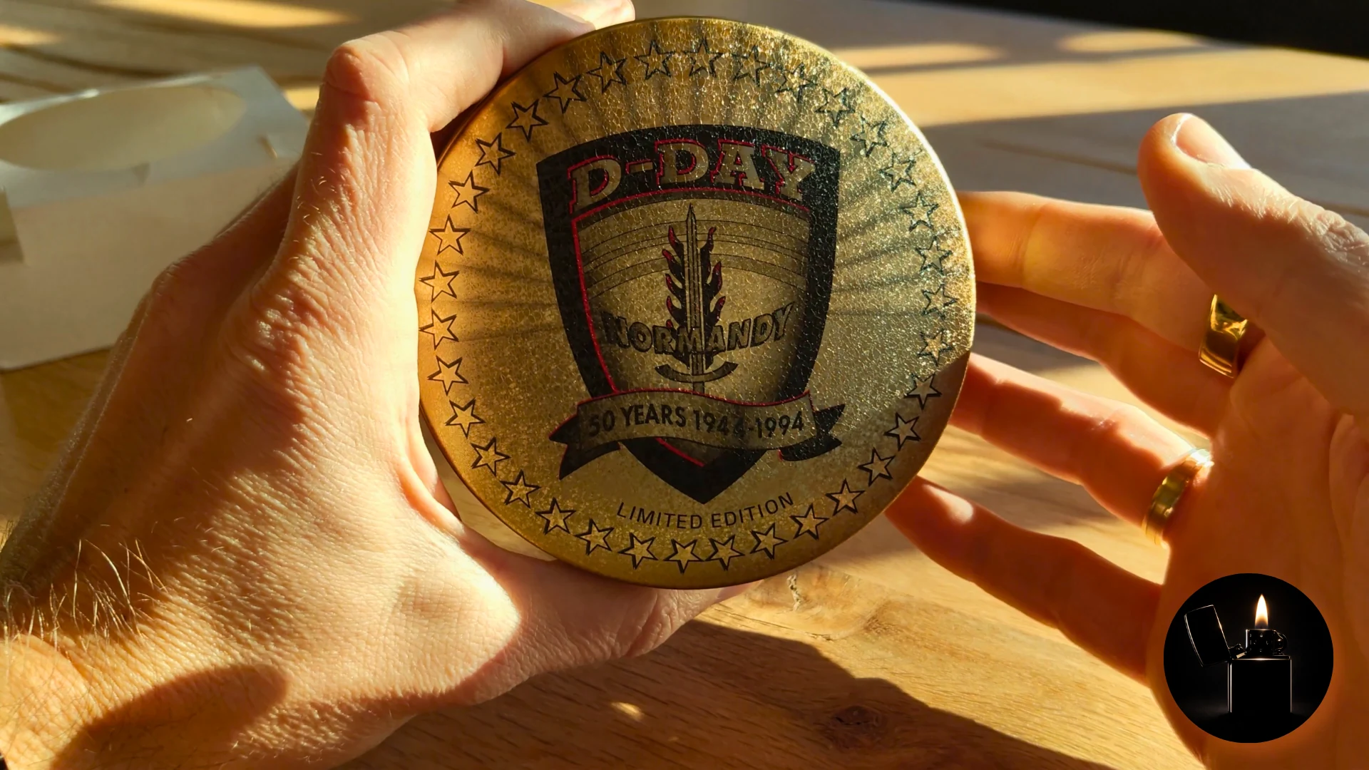 Zippo D-Day Normandy 50th Anniversary 236DD collectors box