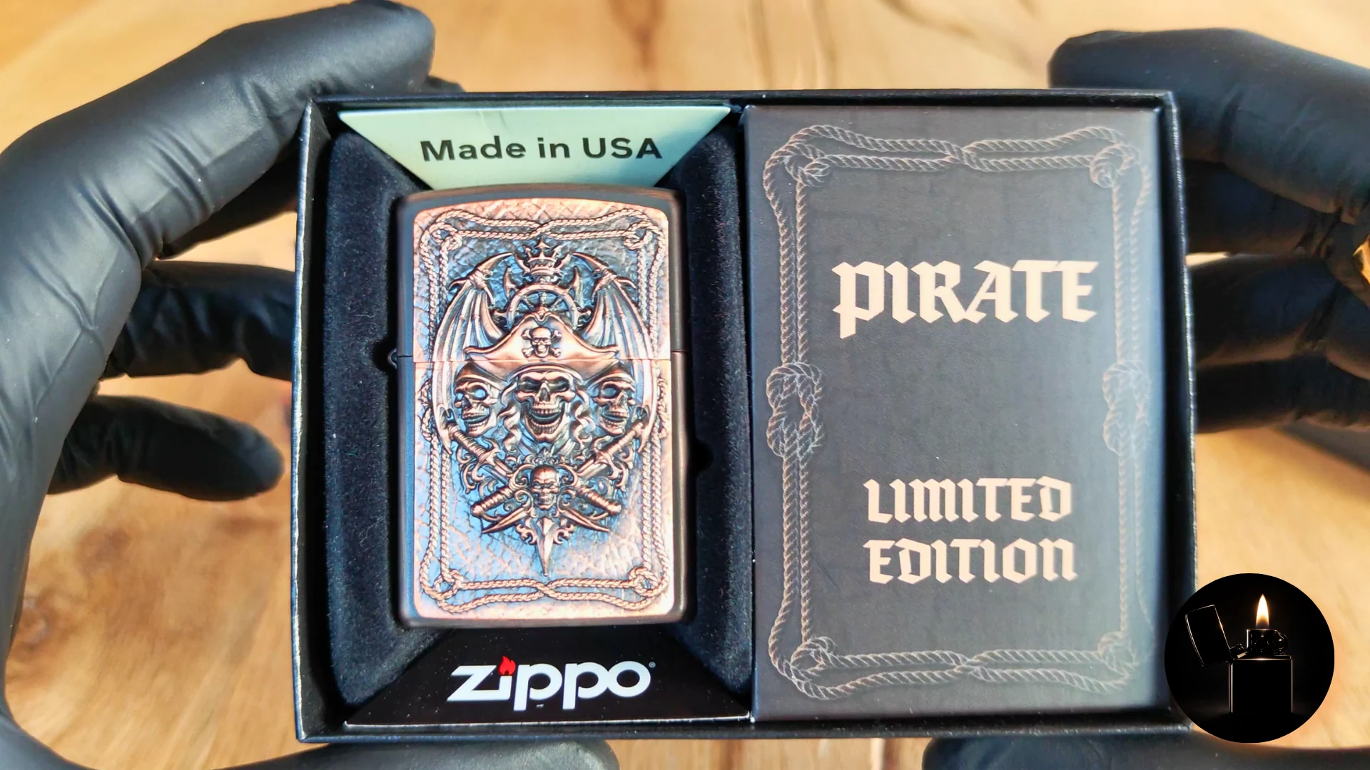 Zippo Pirate Limited Edition 2008208 front view