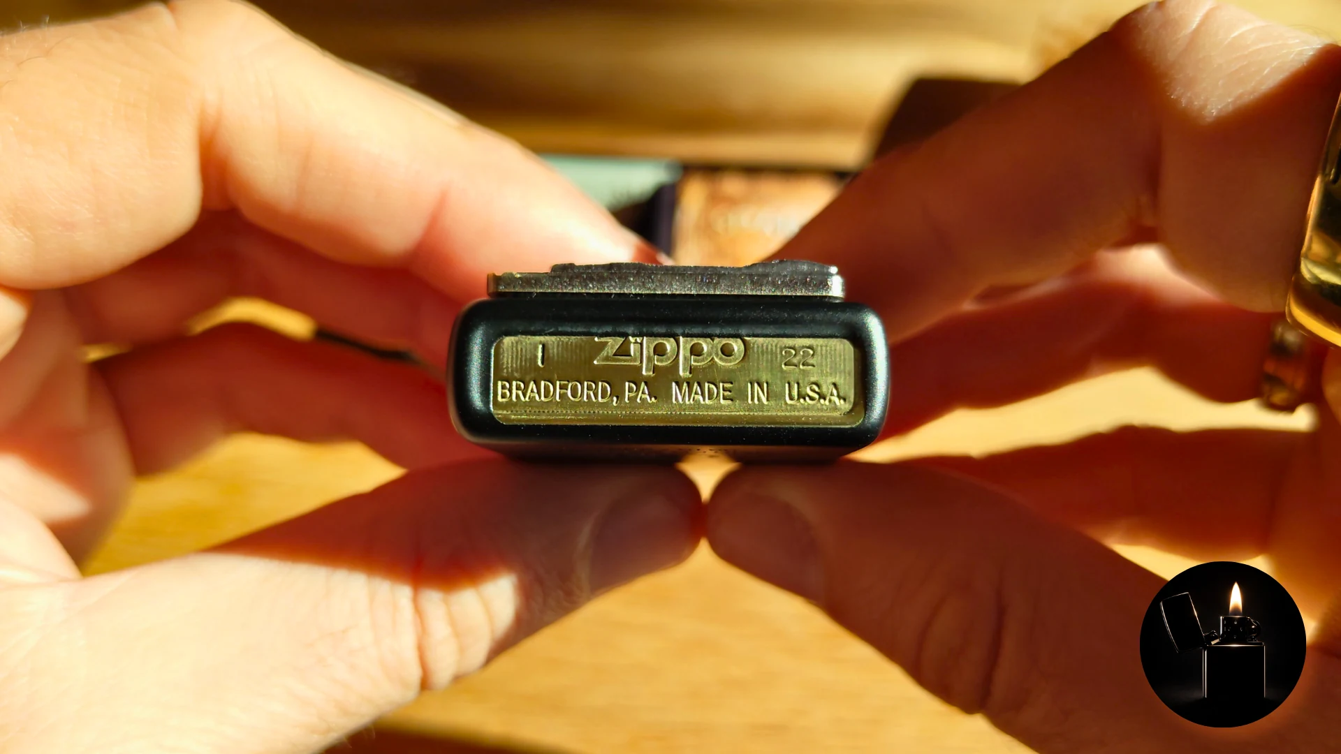Zippo Sparta Limited Edition 2008282 bottom stamp