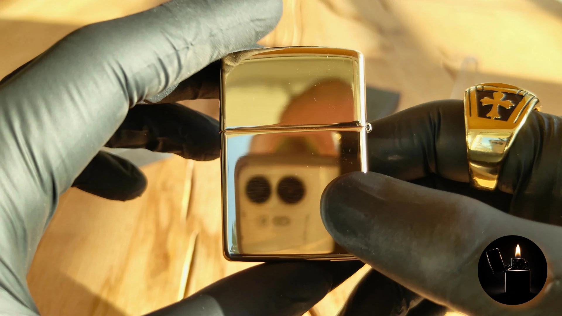 Zippo Eye Of Providence Armor 169 back view