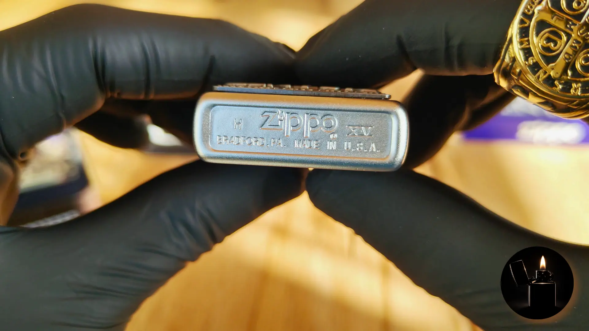 Zippo Our Century 855.908 bottom stamp