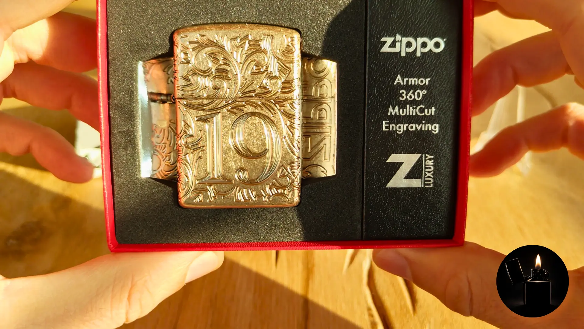 Zippo 1932 Filigree Design Armor 60007526 front view