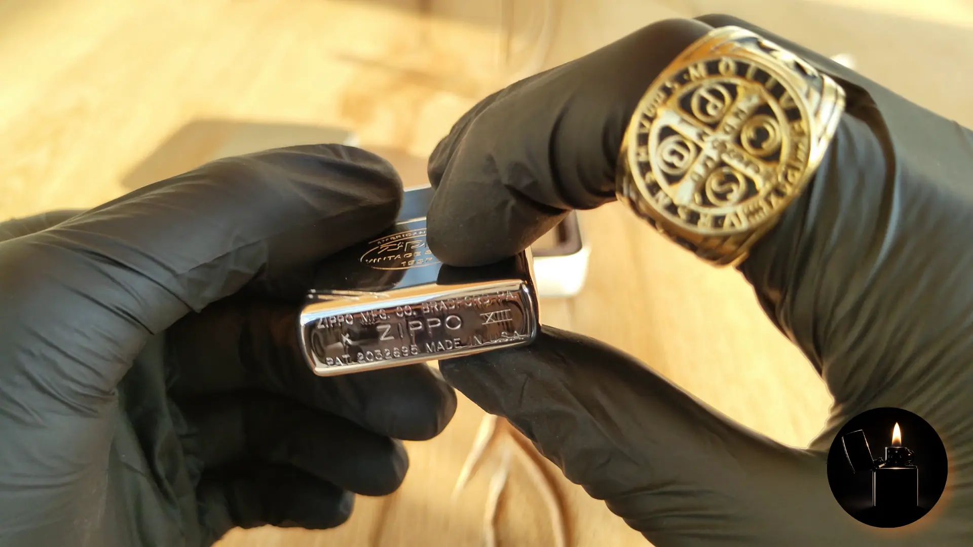 Zippo Vintage with Slashes 260 bottom stamp