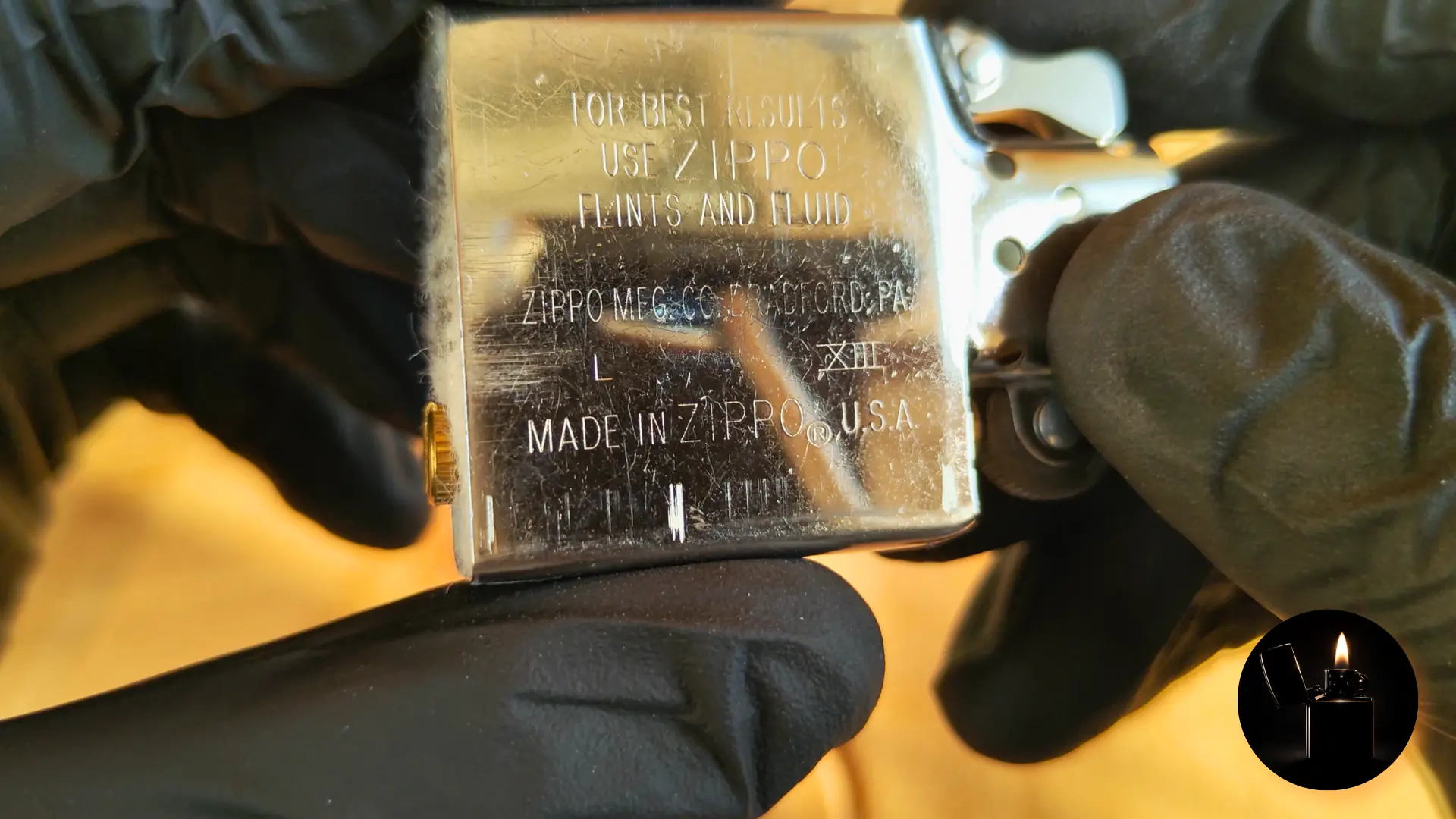 Zippo Vintage with Slashes 260 insert
