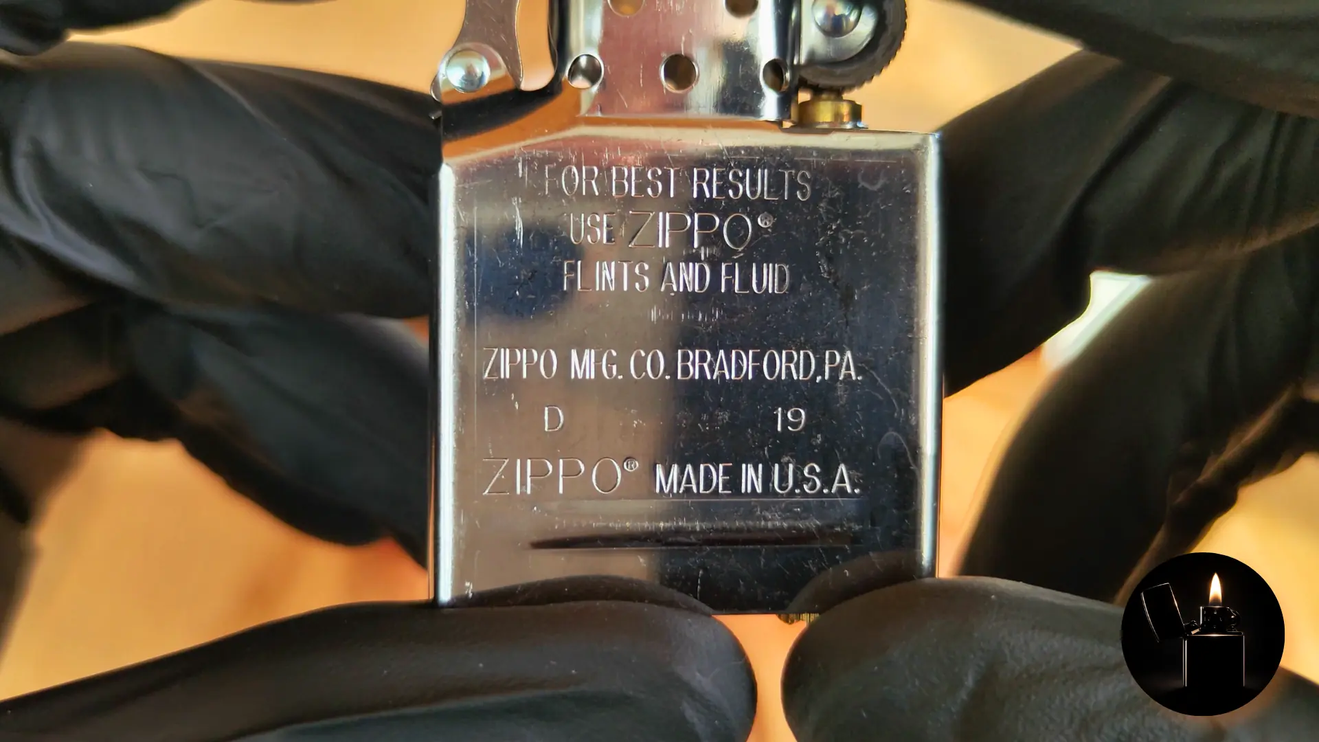 Zippo Venetian 45th Anniversary Limited Edition 60004949 insert