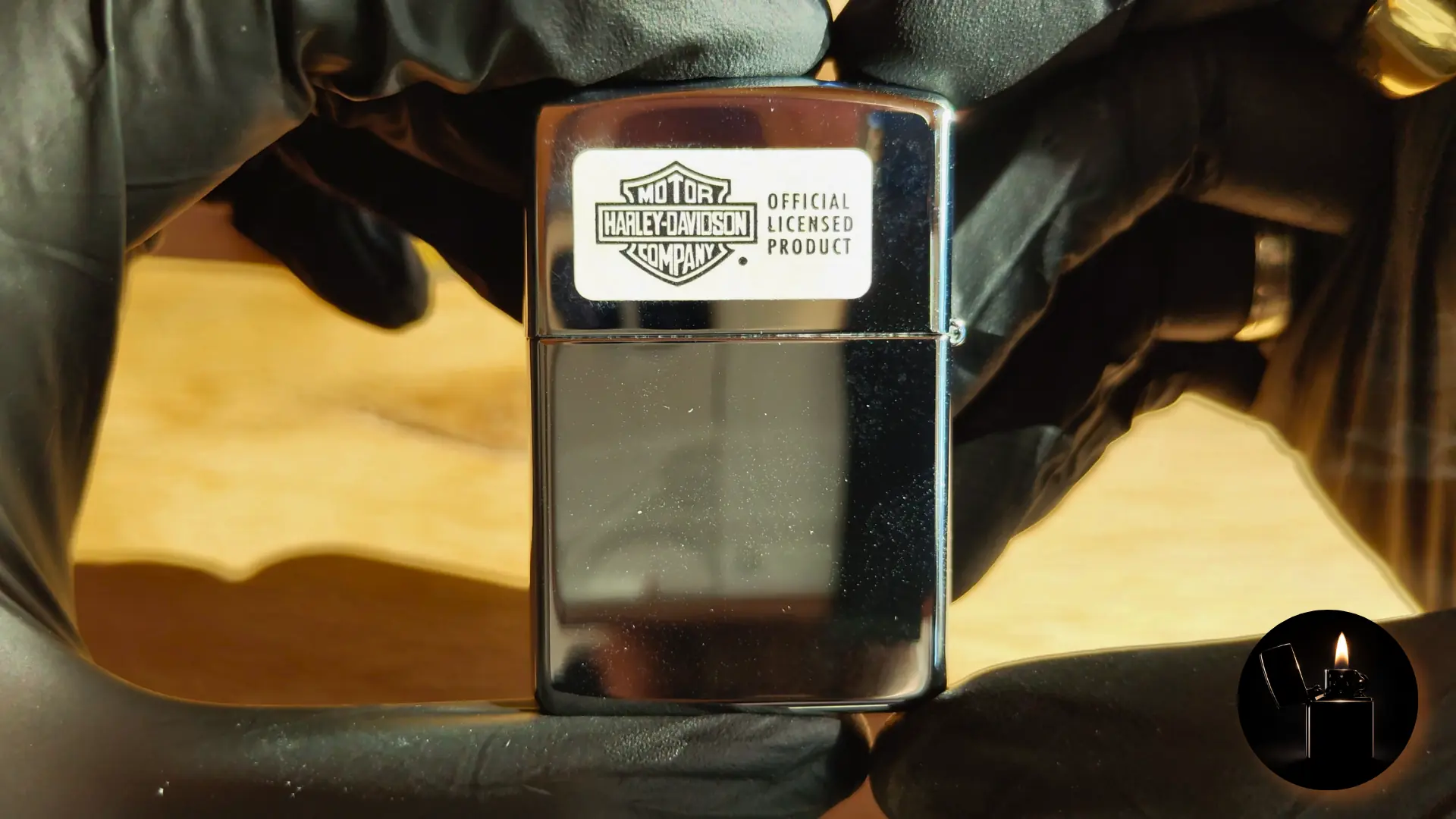Zippo Harley-Davidson Bald Eagle Limited Edition 250 BSHD H216 back view