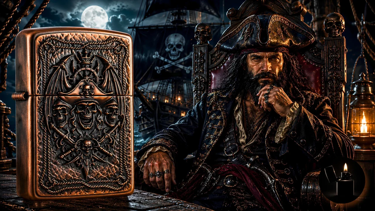 Zippo Pirate Limited Edition Collectible 2008208